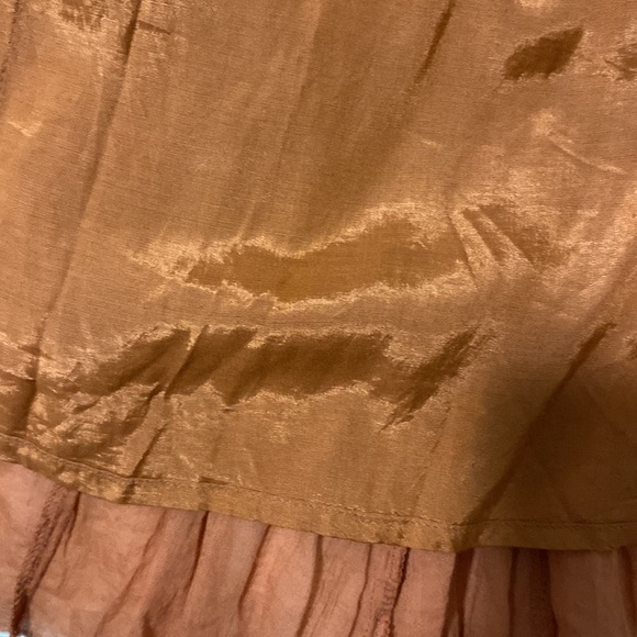 Free People Rust Eyelet Tunic Boho Top - Picture 10 of 12